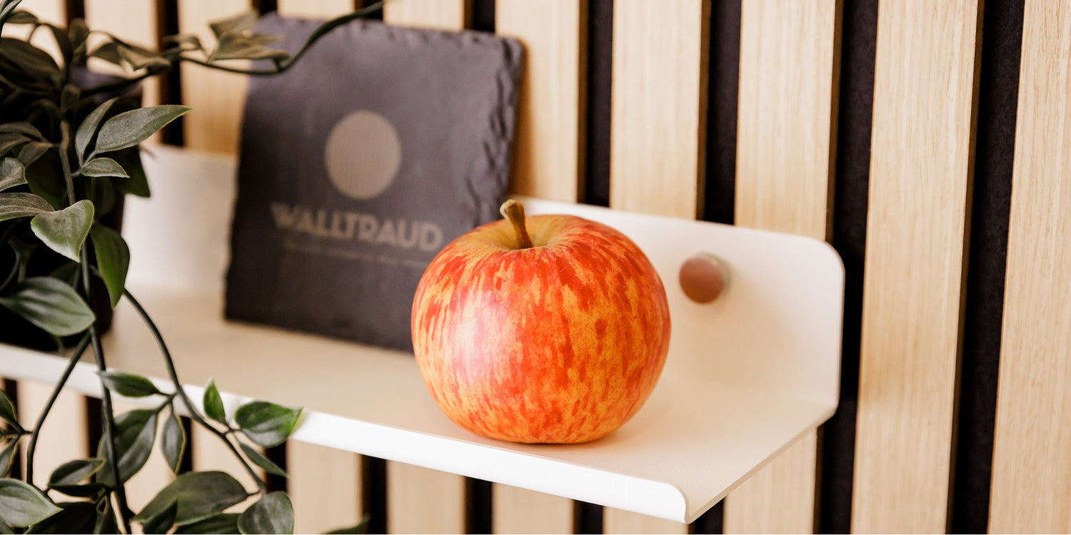 Schweberegal weiß ohne Bohren